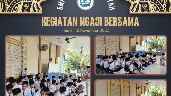 Kegiatan Ngaji Bersama SMP Islam Assuryaniyah